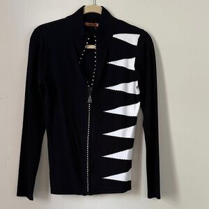 Belldini Black and White Sweater